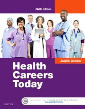 Health Careers Today 6th Edition Gerdin TEST BANK