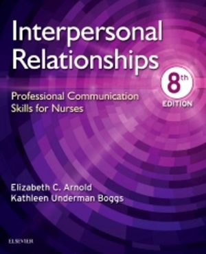 Interpersonal Relationships 8th Edition by Arnold Test Bank