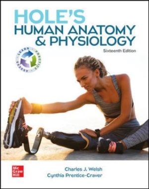 Hole's Human Anatomy and Physiology 16th Edition Welsh SOLUTION MANUAL