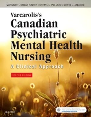 Varcarolis's Canadian Psychiatric Mental Health Nursing 2nd Canadian Edition Halter TEST BANK