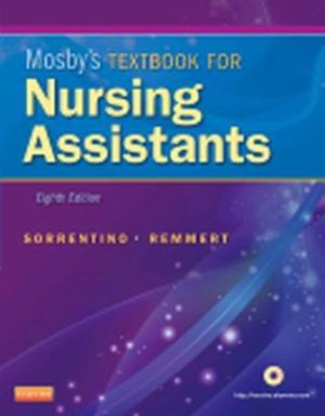 Mosby's Textbook for Nursing Assistants 8th Edition Sorrentino TEST BANK