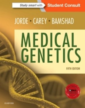 Medical Genetics 5th Edition Jorde TEST BANK