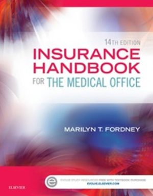 Insurance Handbook for the Medical Office 14th Edition Fordney TEST BANK