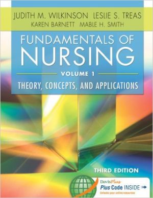Fundamentals of Nursing (2 Volumes) 3rd Edition Wilkinson TEST BANK