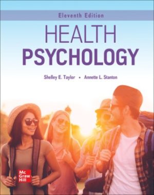 Health Psychology 11th Edition Taylor TEST BANK
