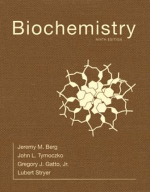 Biochemistry 9th Edition Stryer TEST BANK