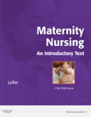 Maternity Nursing 11th Edition Leifer TEST BANK
