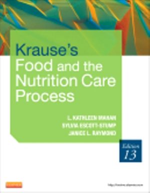 Krause's Food & the Nutrition Care Process 13th Edition Mahan TEST BANK