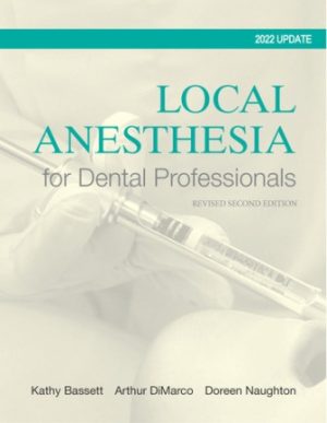 Local Anesthesia for Dental Professionals 2nd Edition Bassett TEST BANK