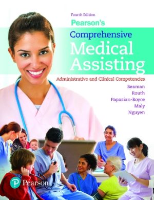Comprehensive Medical Assisting 4th Edition Beaman TEST BANK