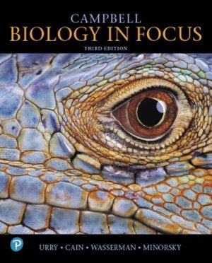 Campbell Biology in Focus 3rd Edition Urry TEST BANK
