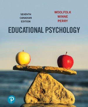 Educational Psychology 7th Canadian Edition Woolfolk TEST BANK