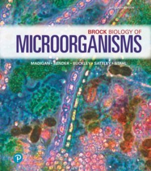 Brock Biology of Microorganisms 16th Edition Madigan TEST BANK