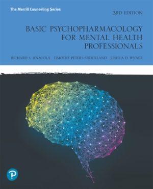 Basic Psychopharmacology for Mental Health Professionals 3rd Edition Sinacola TEST BANK