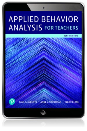 Applied Behavior Analysis for Teachers 10th Edition Alberto TEST BANKApplied Behavior Analysis for Teachers 10th Edition Alberto TEST BANK