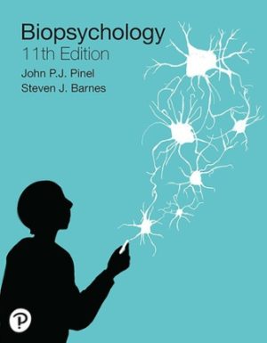 Biopsychology 11th Edition Pinel TEST BANK