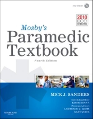 Mosby's Paramedic Textbook 4th Edition Sanders TEST BANK