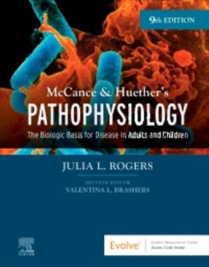 McCance and Huether’s Pathophysiology 9th Edition Rogers TEST BANK