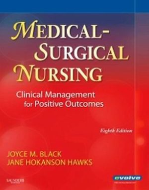 Medical-Surgical Nursing - Two Volume Set 8th Edition Black TEST BANK