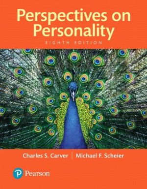 Perspectives on Personality 8th Edition Carver TEST BANK