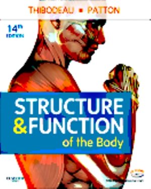 Structure & Function of the Body 14th Edition Thibodeau TEST BANK