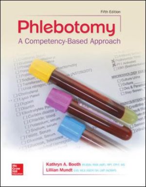 Phlebotomy: A Competency Based Approach 5th Edition Booth SOLUTION MANUAL