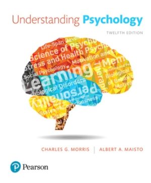 Understanding Psychology 12th Edition Morris TEST BANK