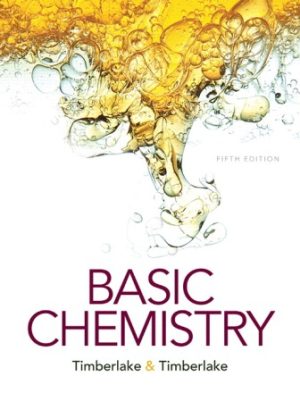 Basic Chemistry 5th Edition Timberlake TEST BANK