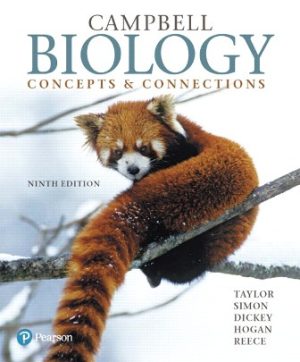 Campbell Biology: Concepts and Connections 9th Edition Taylor TEST BANK