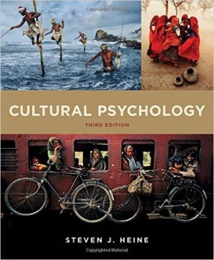 Cultural Psychology 3rd Edition Heine TEST BANK