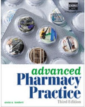 Advanced Pharmacy Practice 3rd Edition Lambert TEST BANK