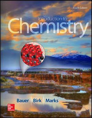 Introduction to Chemistry 4th Edition Bauer SOLUTION MANUAL
