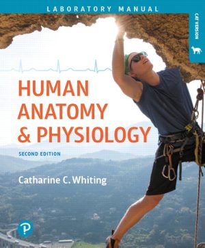Human Anatomy & Physiology Laboratory Manual: Making Connections Cat Version 2nd Edition Whiting TEST BANK
