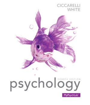 Psychology 4th Edition Ciccarelli TEST BANK