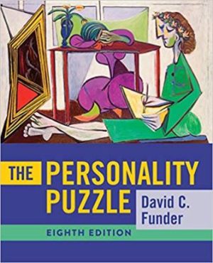 The Personality Puzzle 8th Edition Funder TEST BANK