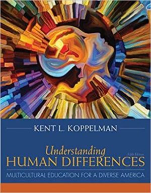 Understanding Human Differences: Multicultural Education for a Diverse America 5th Edition Koppelman TEST BANK