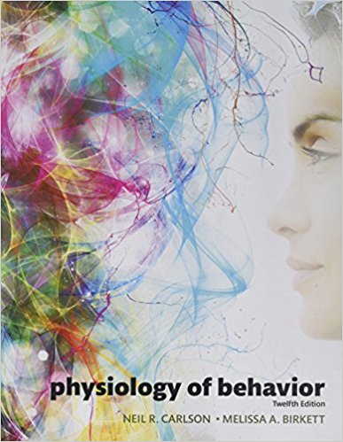 Physiology of Behavior 12th Edition Carlson TEST BANK