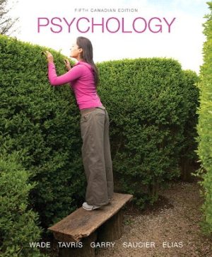 Psychology 5th Canadian Edition Wade TEST BANK