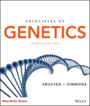 Principles of Genetics 7th Edition Snustad SOLUTION MANUAL