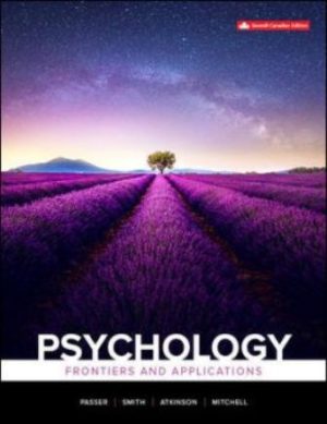 Psychology: Frontiers And Applications 7th Canadian Edition Passer TEST BANK