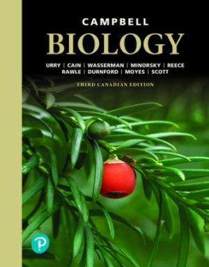 Campbell Biology 3rd Canadian Edition Reece TEST BANK