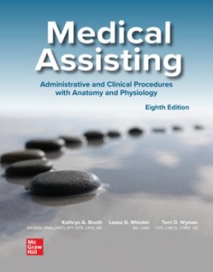 Medical Assisting Administrative and Clinical Procedures 8th Edition Booth TEST BANK