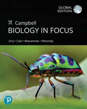 Campbell Biology in Focus 3rd Global Edition Urry TEST BANK