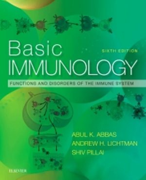Basic Immunology 6th Edition Abbas TEST BANK