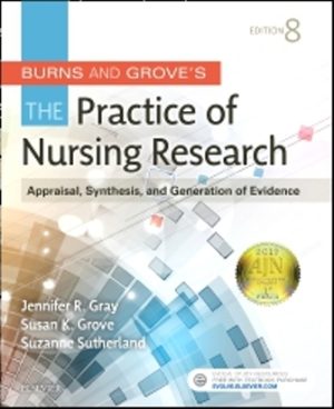 Burns and Grove's The Practice of Nursing Research 8th Edition Gray TEST BANK