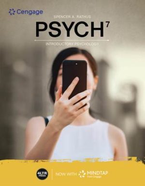 Psych 7th Edition Rathus TEST BANK