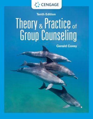 Theory and Practice of Group Counseling 10th Edition Corey TEST BANK