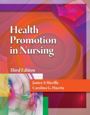 Health Promotion in Nursing 3rd Edition Maville SOLUTION MANUAL