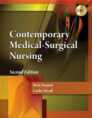 Contemporary Medical-Surgical Nursing 2nd Edition Daniels TEST BANK