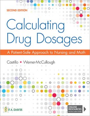 Calculating Drug Dosages A Patient-Safe Approach to Nursing and Math 2nd Edition de Castillo TEST BANK